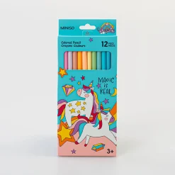 Clearance MINISO 12 Matite Colorate - Unicorno
