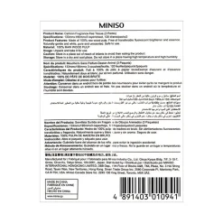 MINISO 3 Pacchi Di Fazzoletti Non Profumati