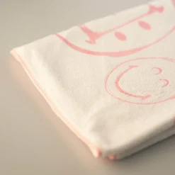 Discount MINISO Asciugamano Grande Collezione Smiley World - Rosa