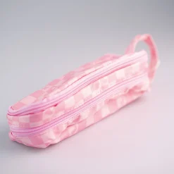 Hot MINISO Astuccio Rosa A Scacchi