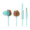 Hot MINISO Auricolari Grizzly Di We Bare Bears Marroni