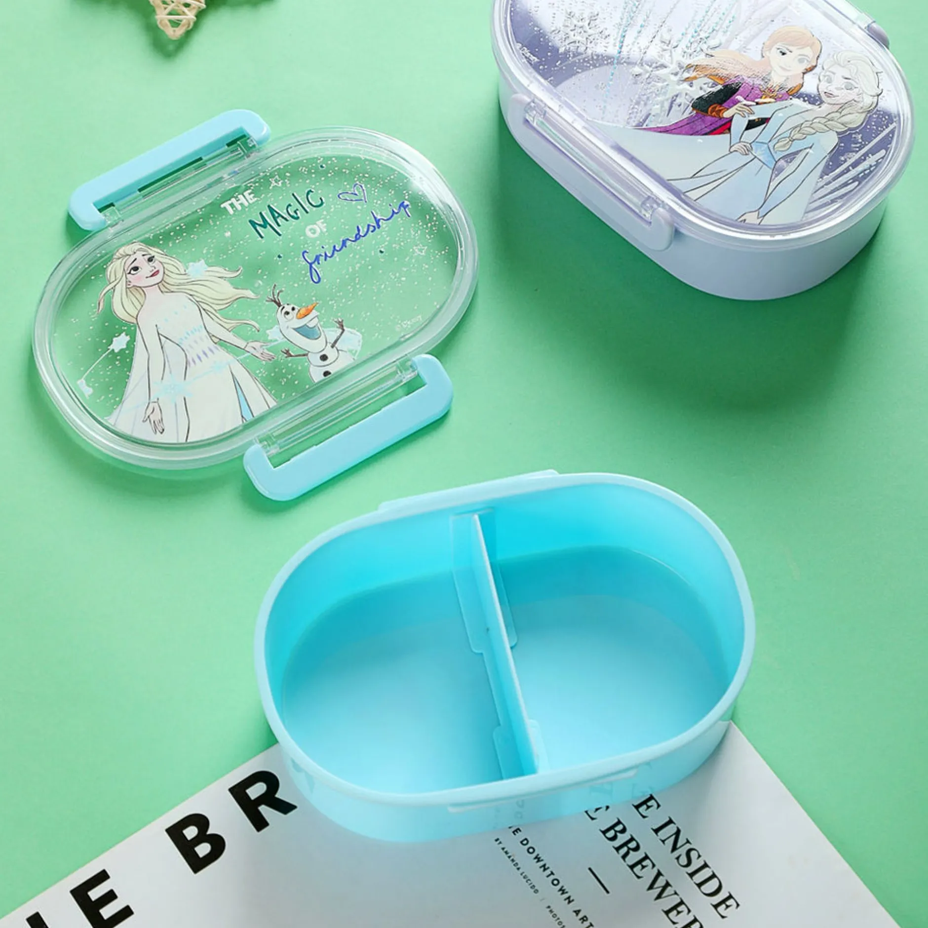 MINISO Bento Box - Elsa & Anna (1 Pz)