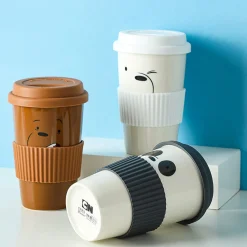 Hot MINISO Bicchiere In Ceramica - Orso - We Bare Bears