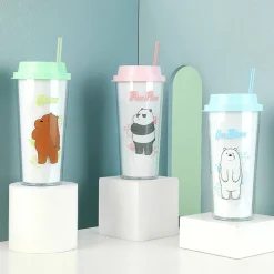 Online MINISO Borraccia - We Bare Bears (550Ml) (1 Pz)