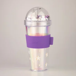 Best MINISO Borraccia Con Cannuccia - Illusion - 420Ml