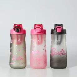 Discount MINISO Borraccia Con Tappo Ribaltabile - Barbie (1100Ml)