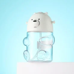 New MINISO Borraccia Orso Bianco - We Bare Bears