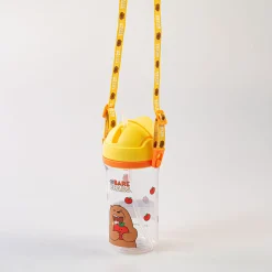 MINISO Borraccia We Bare Bears Con Tracolla - Grizzly