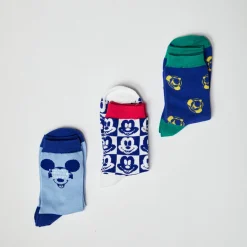 Hot MINISO Calzini Mickey Mouse - Disney 100 Anni (3Paia)