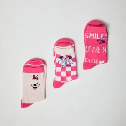 Hot MINISO Calzini Minnie Mouse - Disney 100 Anni (3Paia)