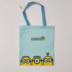 Sale MINISO Canvas Shopping Bag - Minions