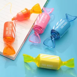 New MINISO Evidenziatori Caramelle (4Pz)