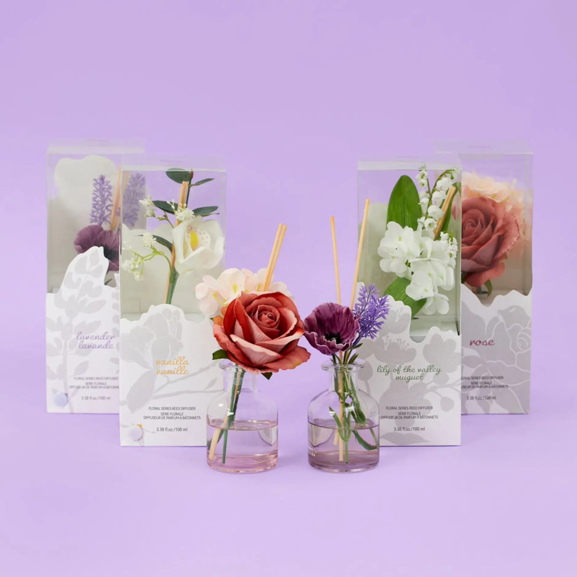 MINISO Floral Diffuser - Rosa (100Ml)