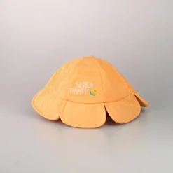 Discount MINISO Kids Bucket Hat A Forma Di Fiore Color Ocra