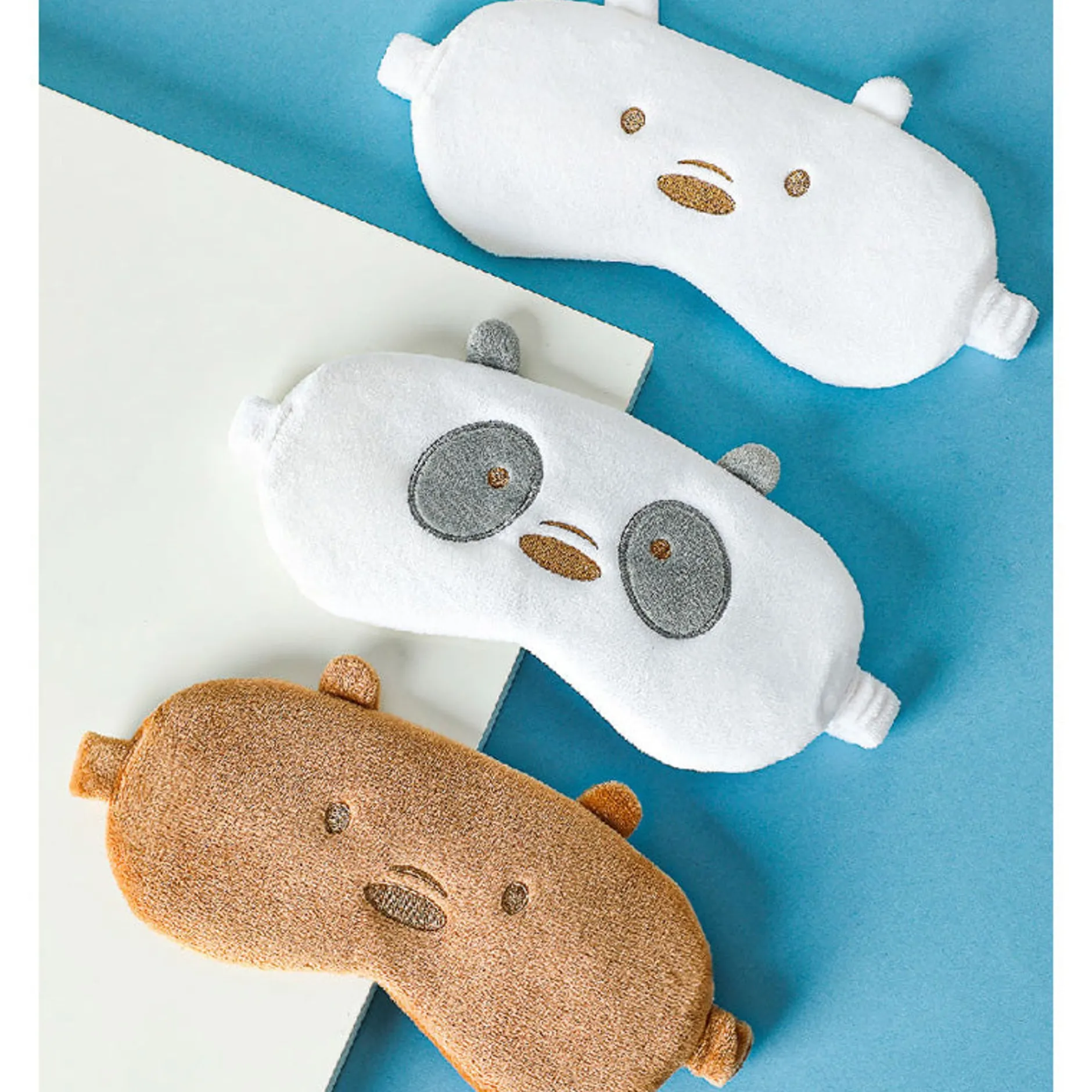 New MINISO Maschera Per Gli Occhi - Ice Bear Di We Bare Bears