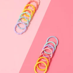 New MINISO Mini Elastici Per Capelli Colorati (100Pz)