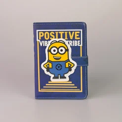 Sale MINISO Notebook Minions Con Fibbia Magnetica