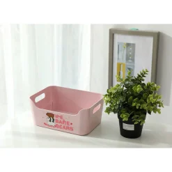 Sale MINISO Organizer Rosa We Bare Bears