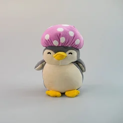 New MINISO Peluche Penpen Fungo Viola