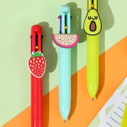 New MINISO Penna 6 Colori - Fruit Series (1Pz)
