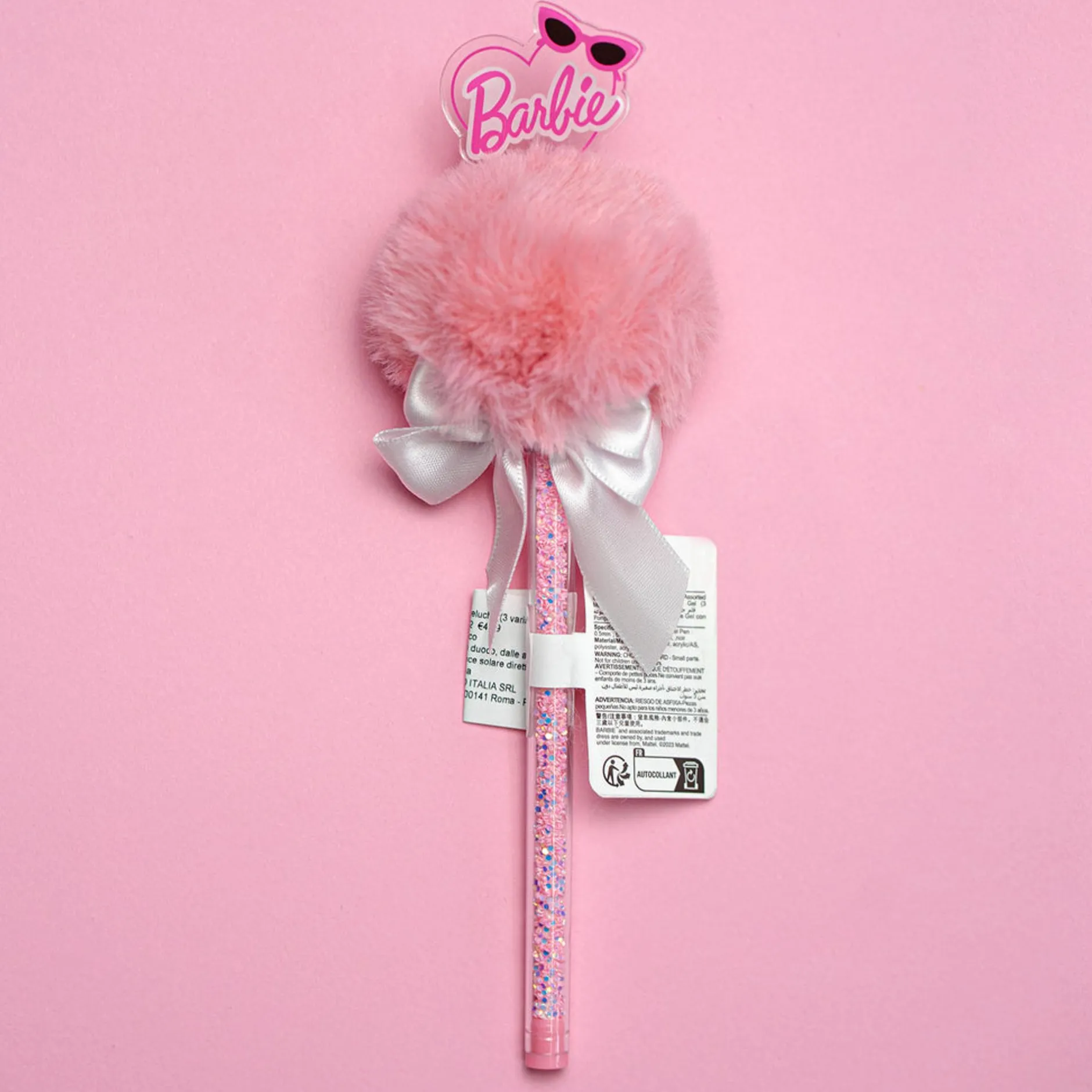 New MINISO Penna Gel Peluche Barbie (1Pz)