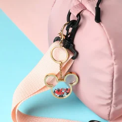 Discount MINISO Portachiavi Mickey Mouse Glitterato Oro