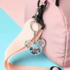 Discount MINISO Portachiavi Mickey Mouse Glitterato Argento