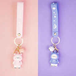 Discount MINISO Portachiavi Orsetto Felpa (1Pz)