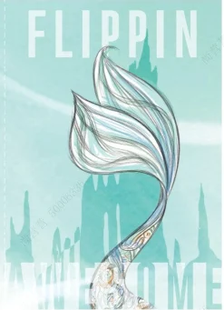 MINISO Quaderno A5 Stitch-Bound - La Sirenetta