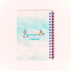 New MINISO Quaderno A6 Wire-Bound - La Sirenetta