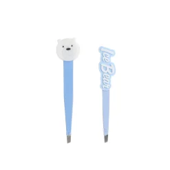 Discount MINISO Set 2 Pinzette Per Le Sopracciaglia - Ice Bear