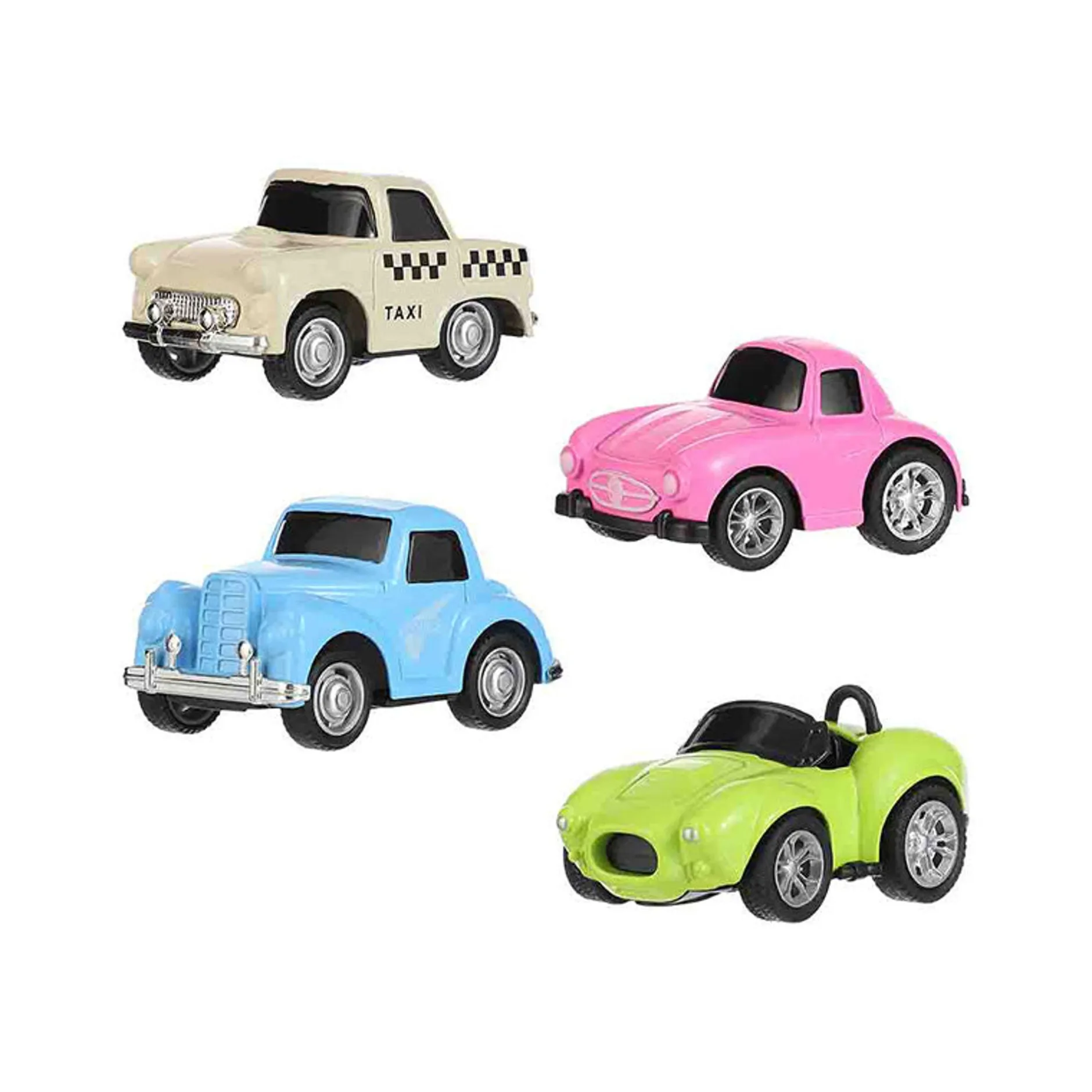 MINISO Set Di 4 Macchinine Pull Back