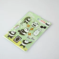 Outlet MINISO Stickers Con Brillantini Panda - We Bare Bears